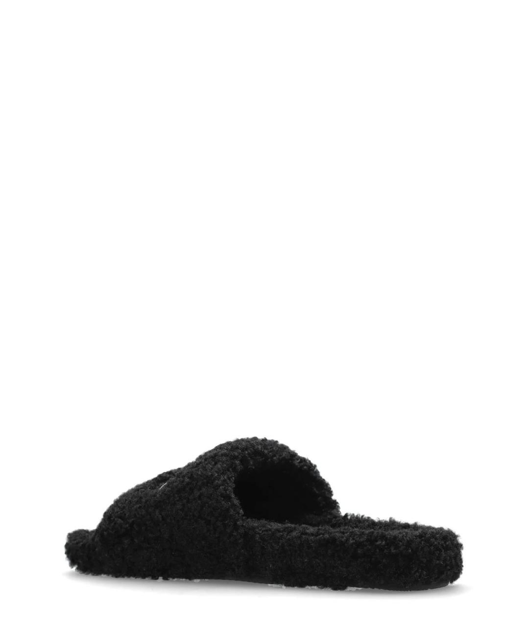 BALENCIAGA Черные синтетические сандалии, фото 3