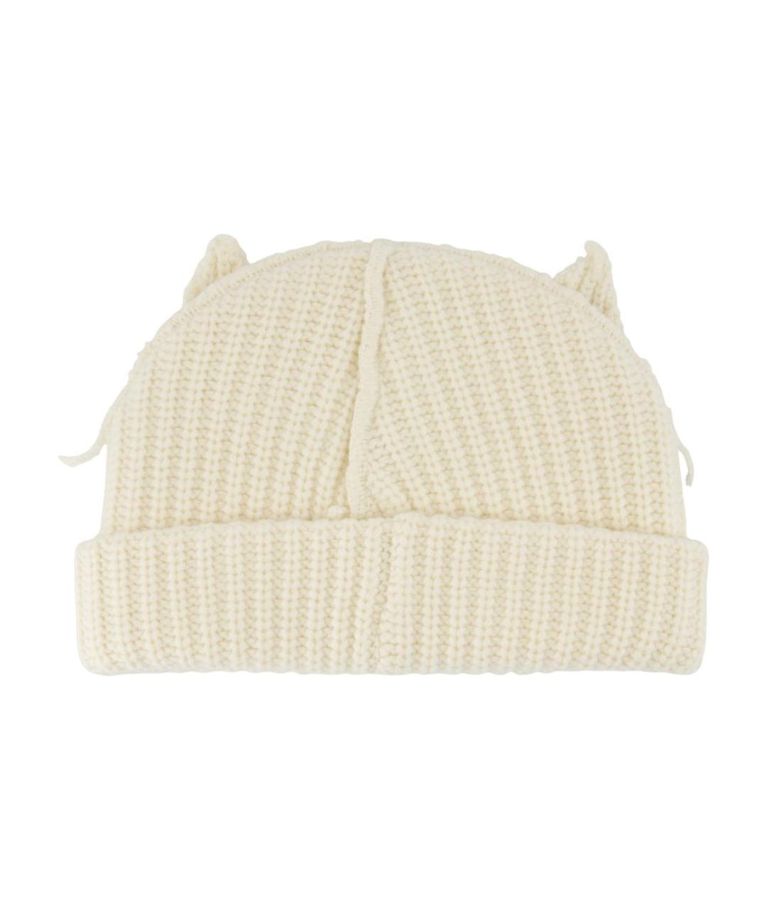 CHARLES JEFFREY LOVERBOY Бежевая шерстяная шапка, фото 2