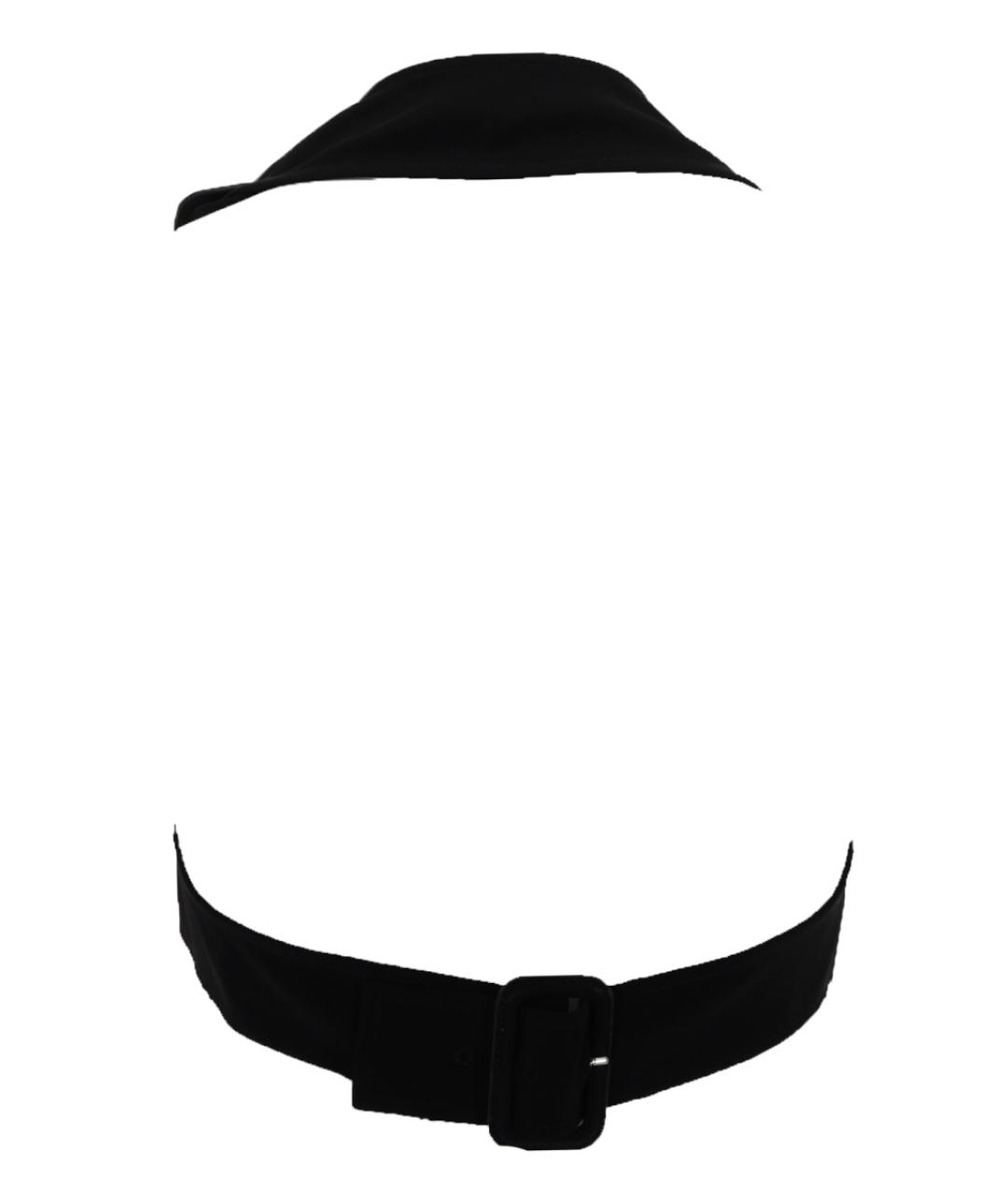 COURREGES Черная полиэстеровая майка, фото 2