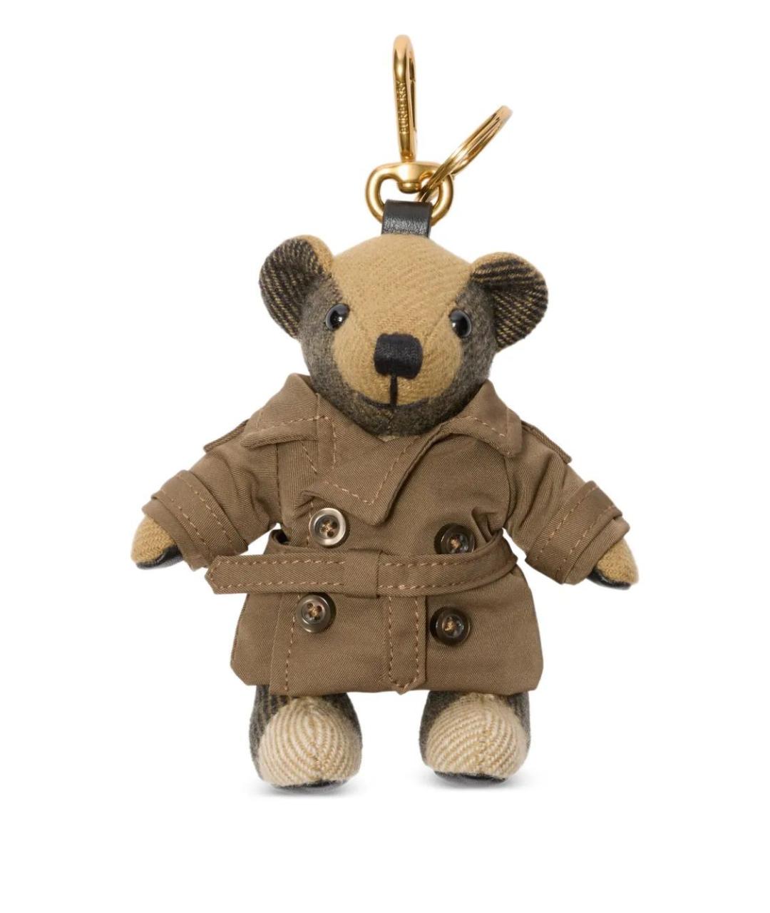 BURBERRY Коричневый брелок, фото 1