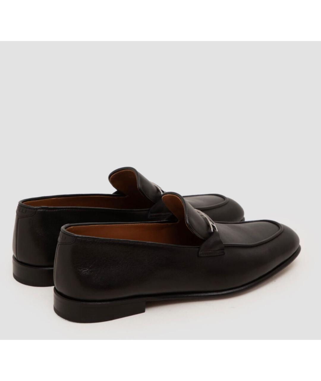 ZILLI Черные кожаные лоферы, фото 3
