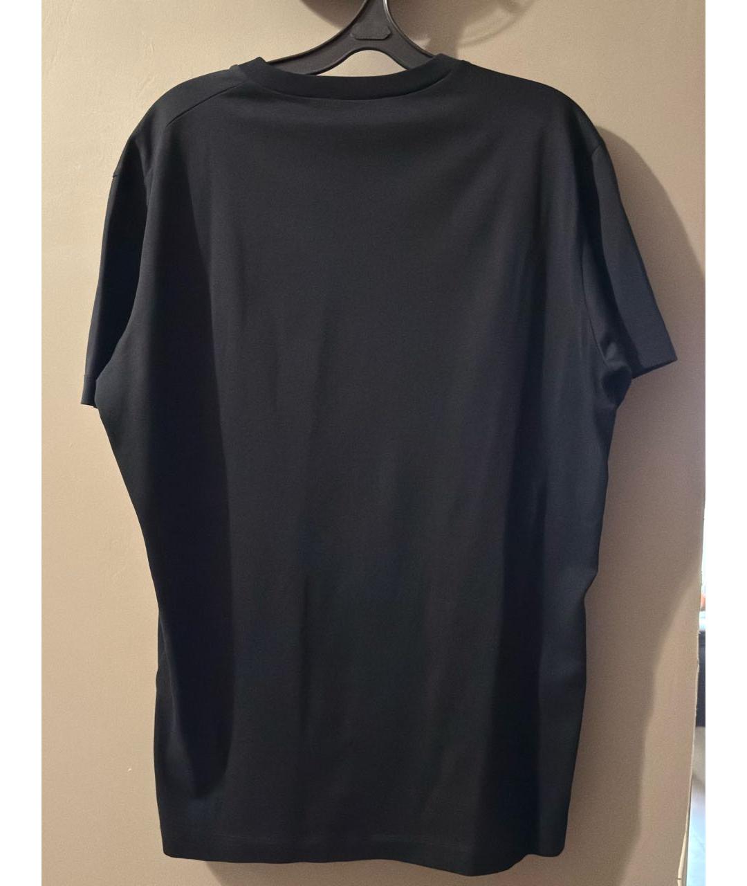 DSQUARED2 Черная хлопковая футболка, фото 2