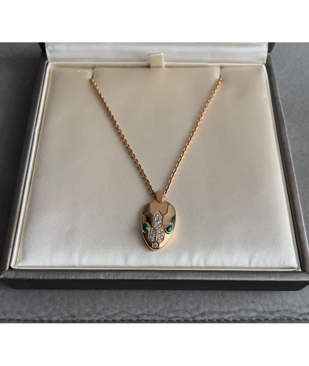 BVLGARI Золотое колье из желтого золота, фото 2