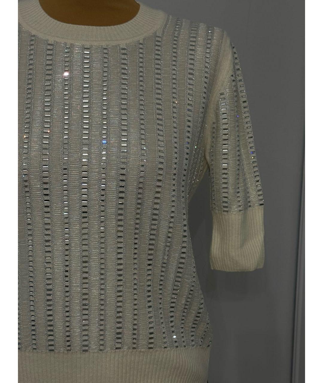 ERMANNO SCERVINO Белый джемпер / свитер, фото 3