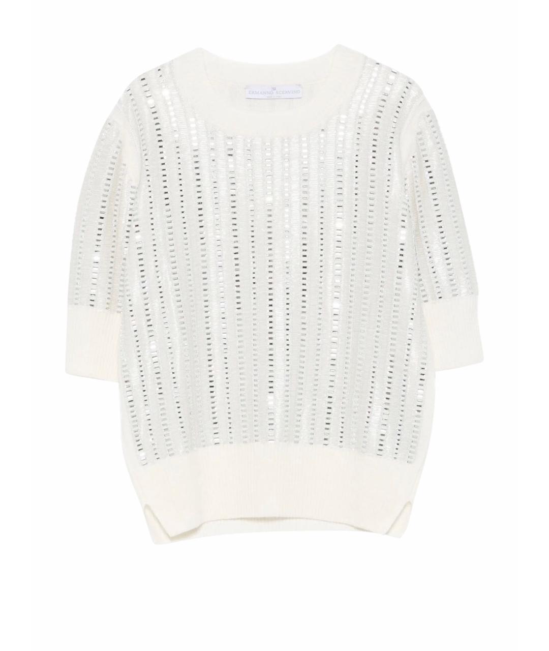 ERMANNO SCERVINO Белый джемпер / свитер, фото 1