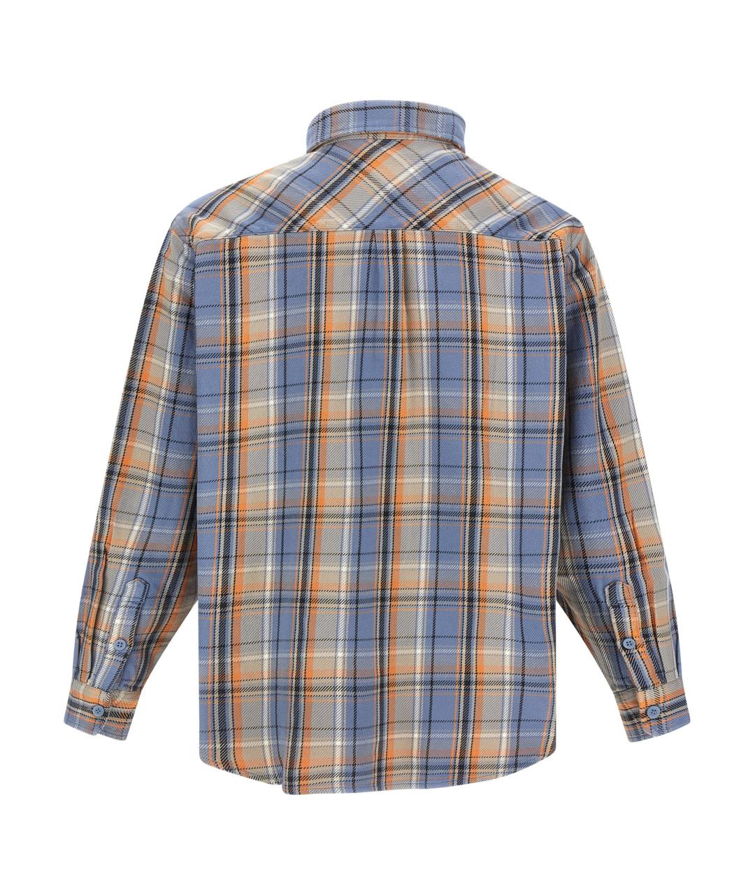 CARHARTT WIP Голубая хлопковая кэжуал рубашка, фото 2