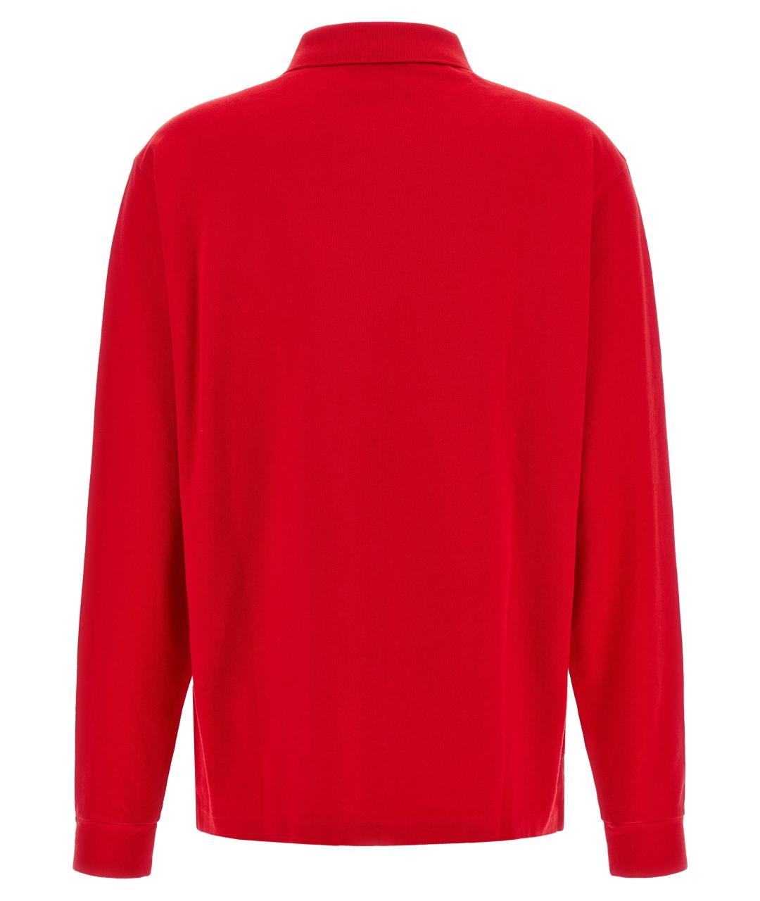 PRADA Красная хлопковая рубашка, фото 2