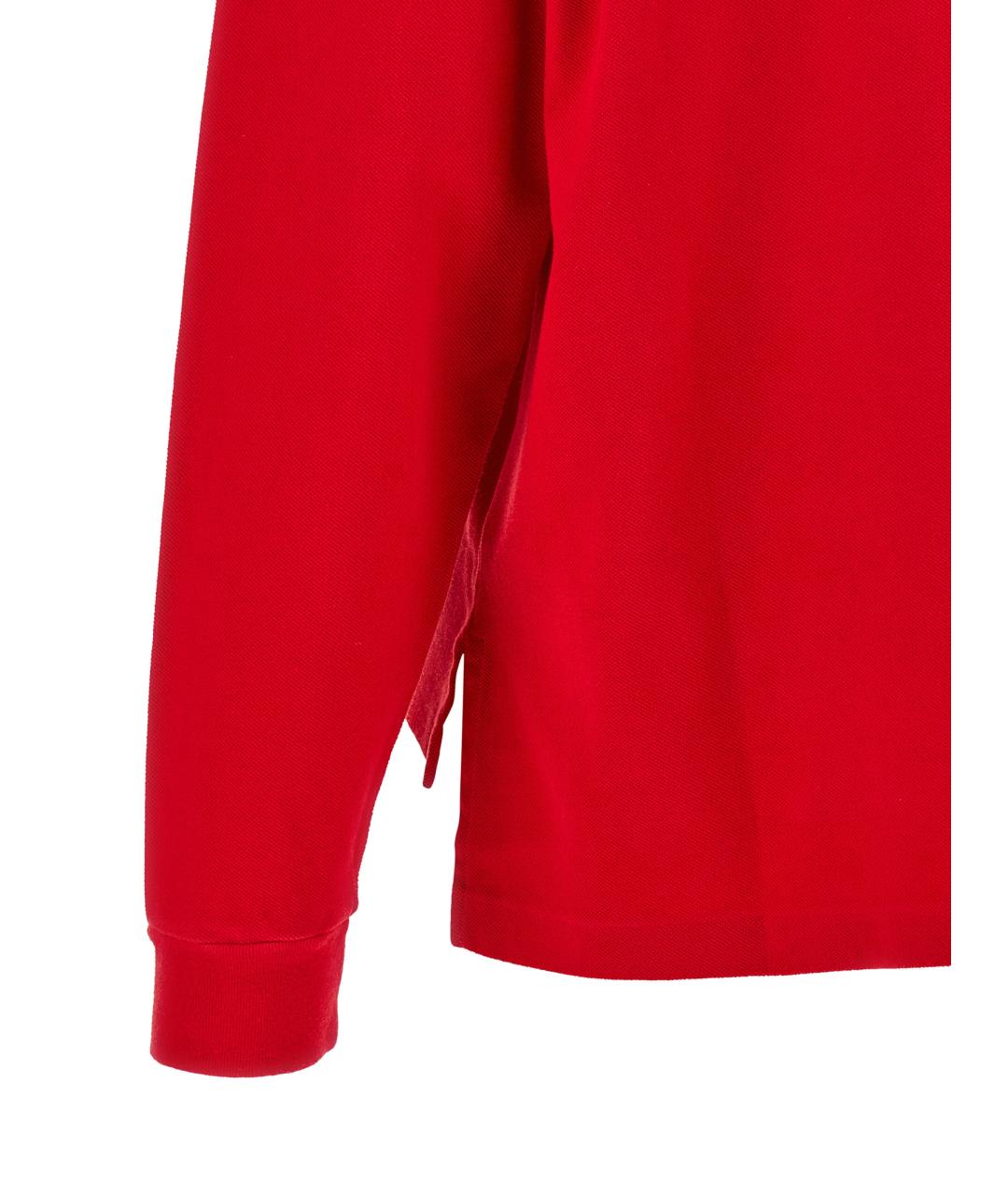 PRADA Красная хлопковая рубашка, фото 4