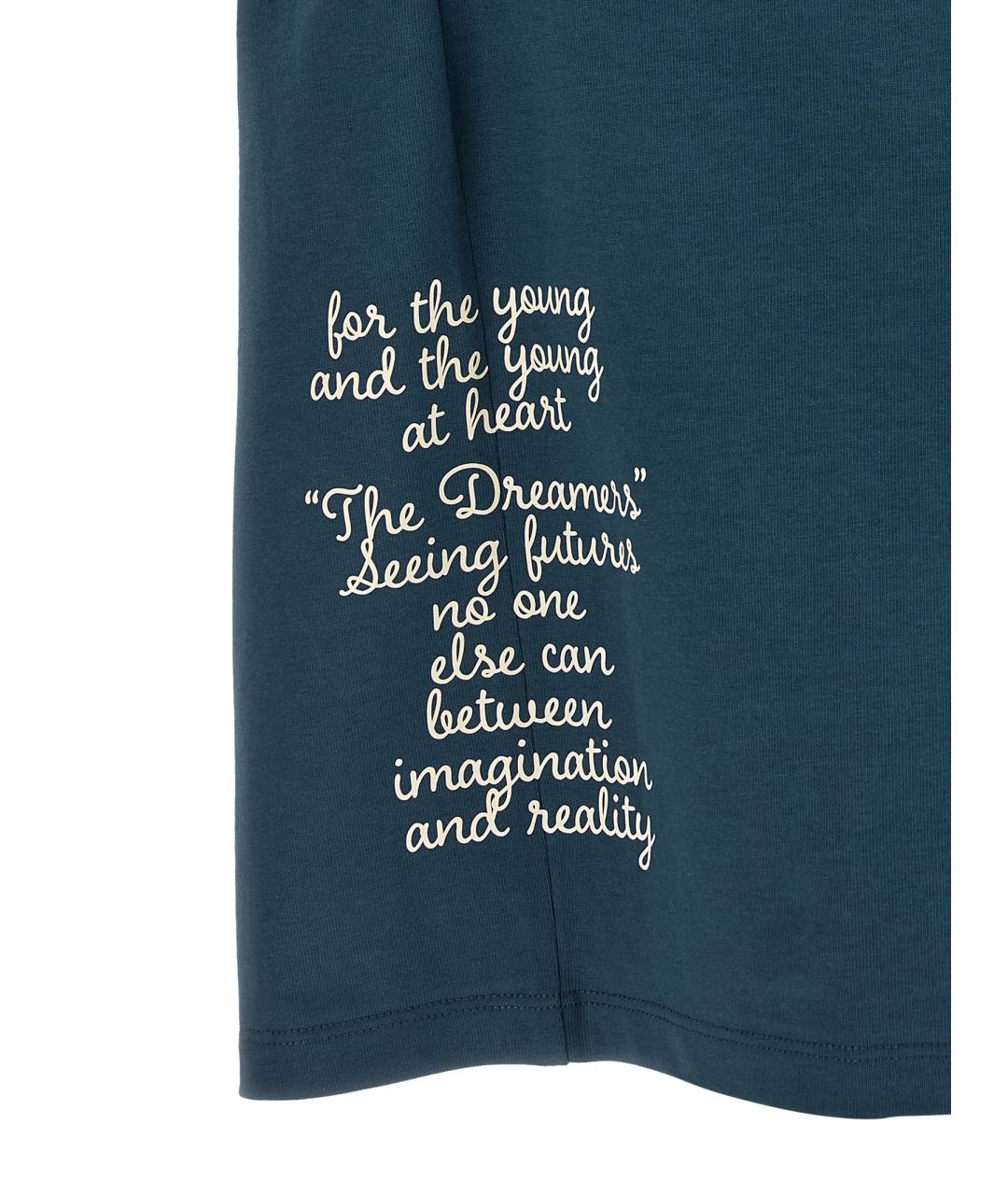 AMIRI Синяя хлопковая футболка, фото 4