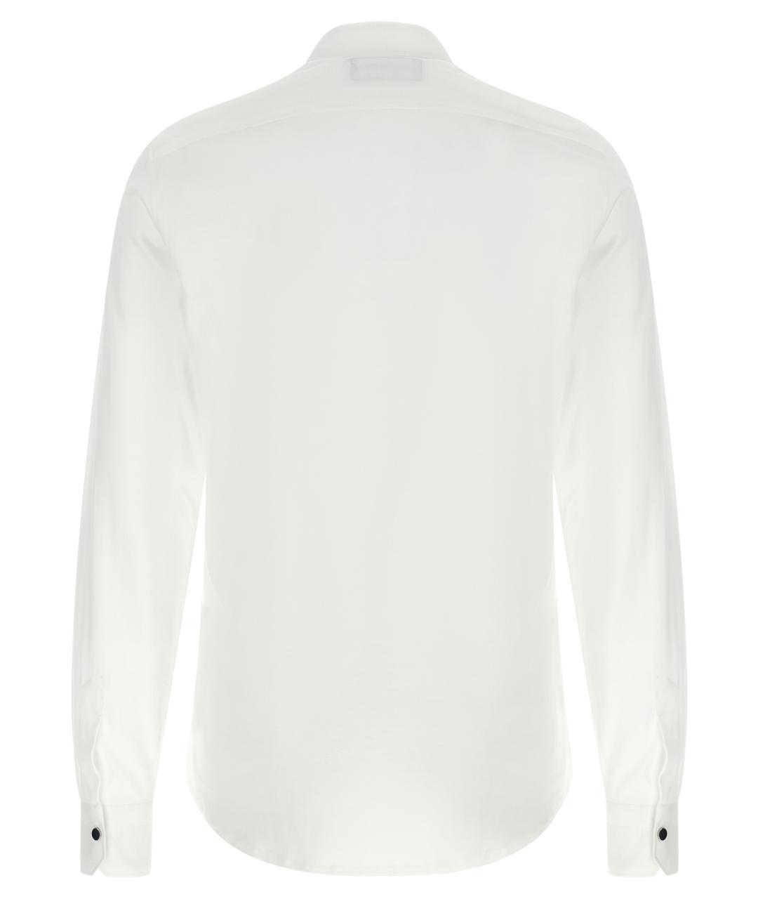 KITON Белая хлопковая кэжуал рубашка, фото 2