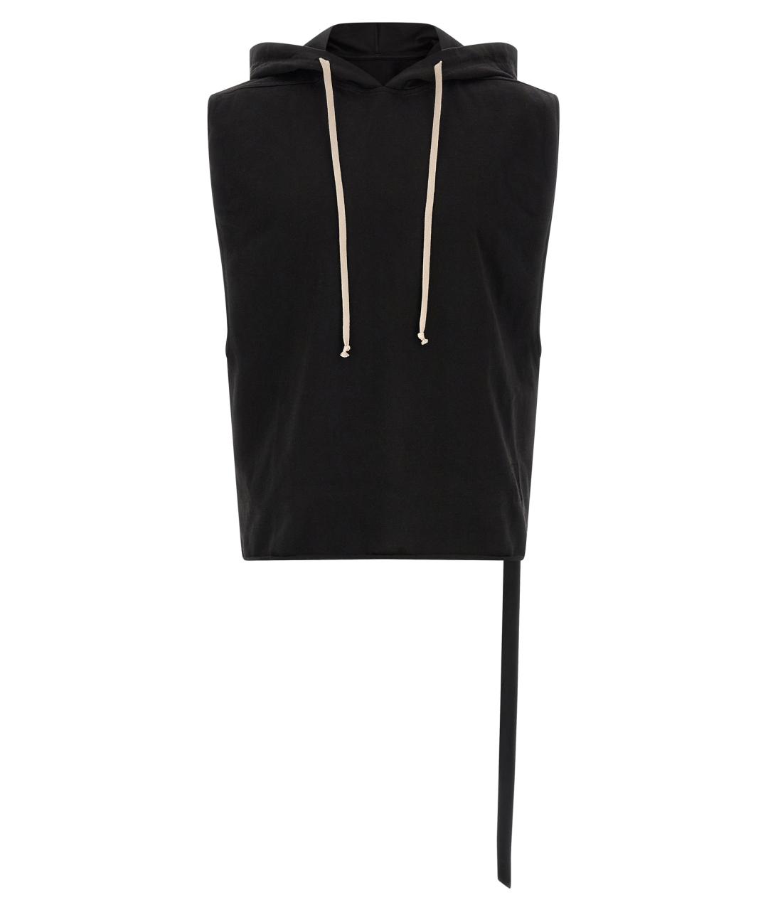 RICK OWENS DRKSHDW Черная хлопковая майка, фото 1