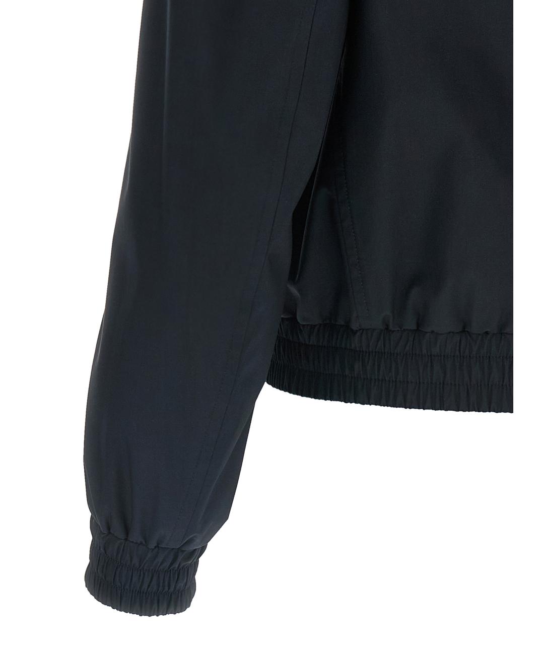 BRUNELLO CUCINELLI Темно-синяя шелковая куртка, фото 4