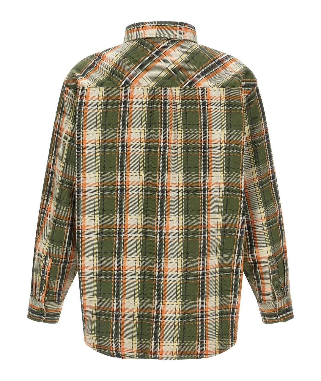 CARHARTT WIP Зеленая хлопковая кэжуал рубашка, фото 2