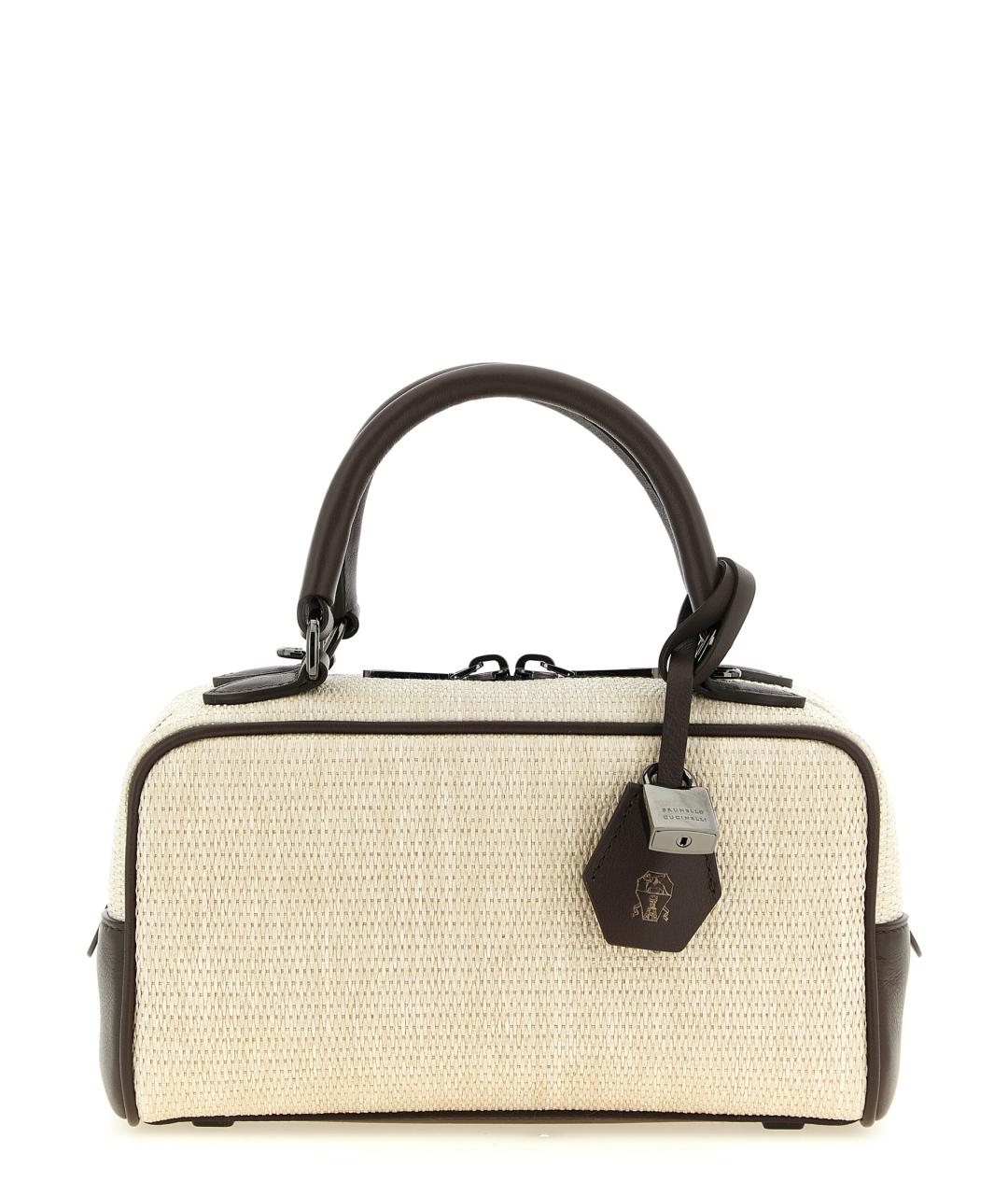 BRUNELLO CUCINELLI Бежевая сумка тоут, фото 1