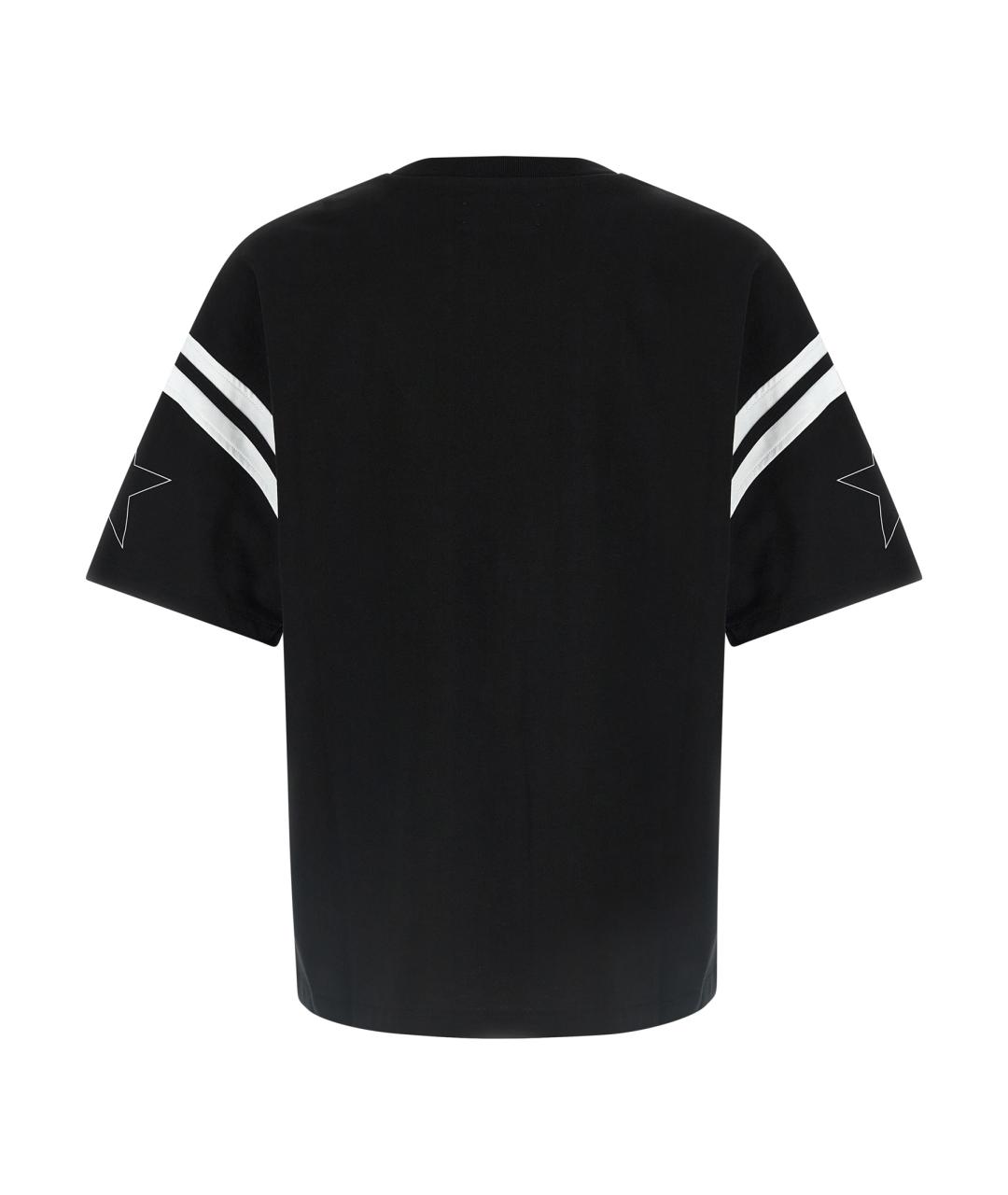 AMIRI Черная хлопковая футболка, фото 2