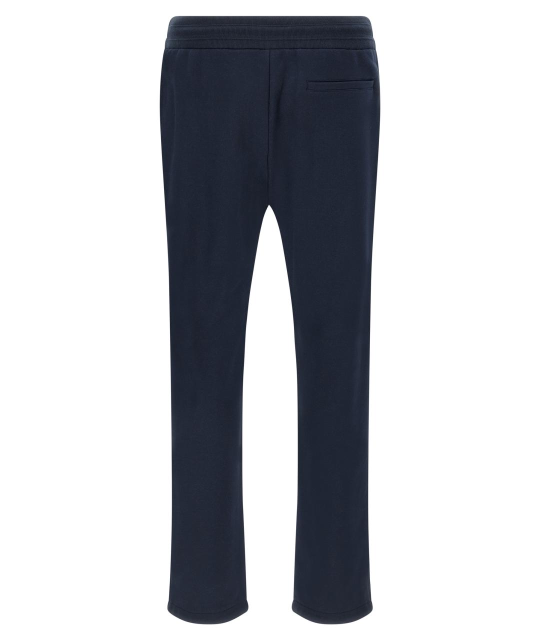 KITON Темно-синий хлопковый спортивный костюм, фото 5