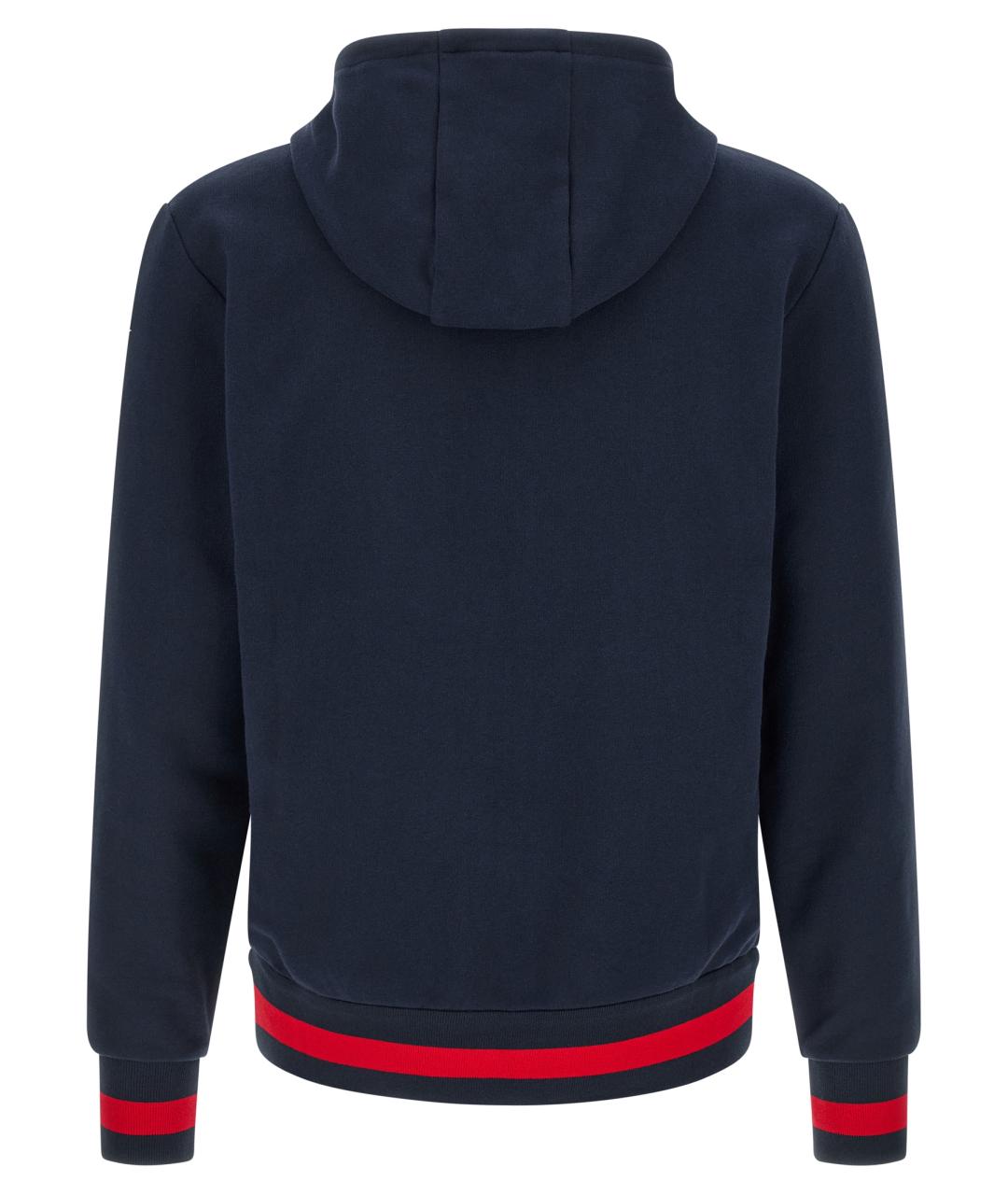 KITON Темно-синий хлопковый спортивный костюм, фото 2