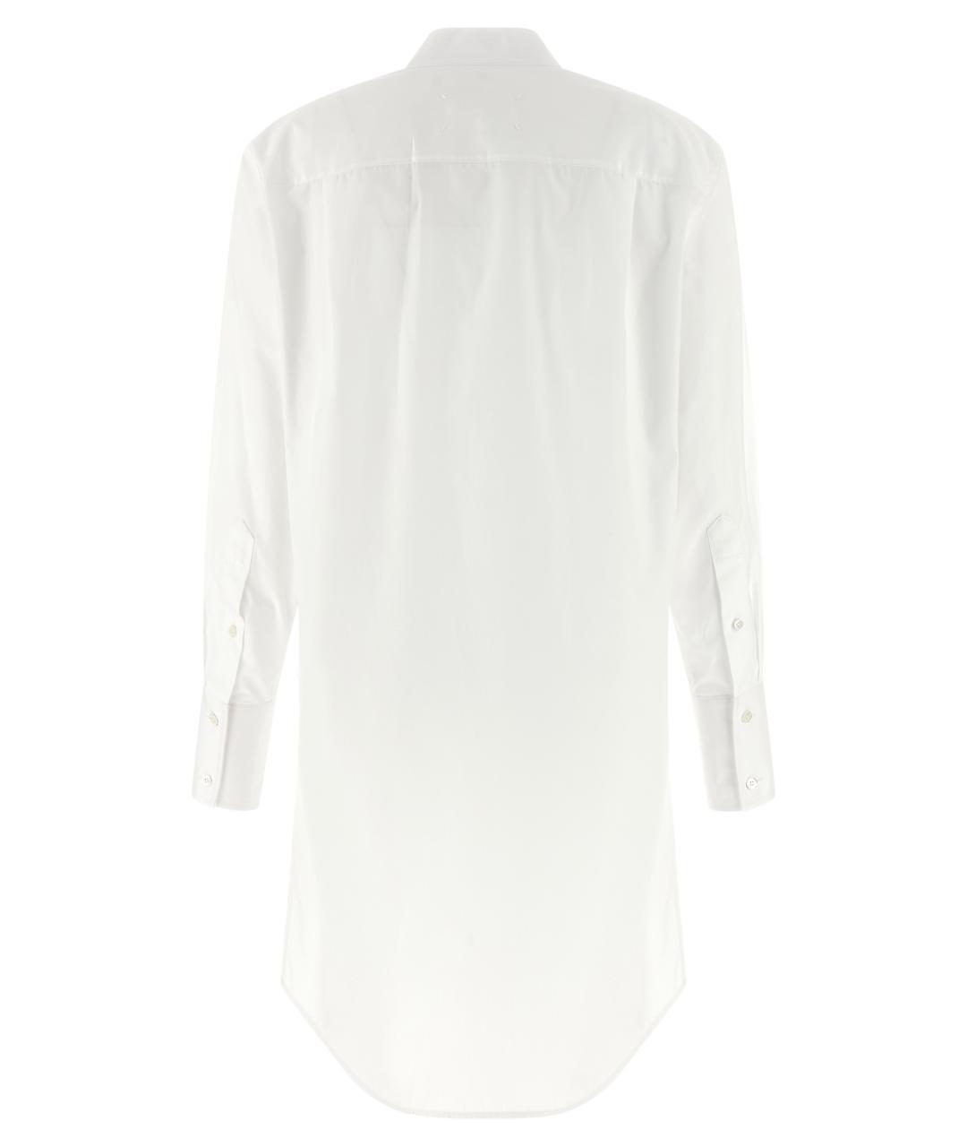 MAISON MARGIELA Белое хлопковое платье, фото 2