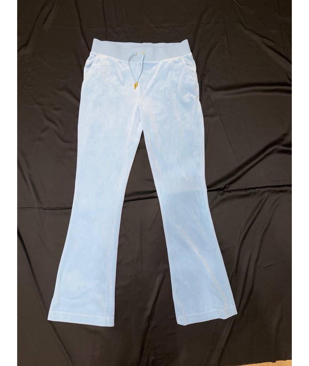 JUICY COUTURE Голубой полиэстеровый костюм с брюками, фото 3