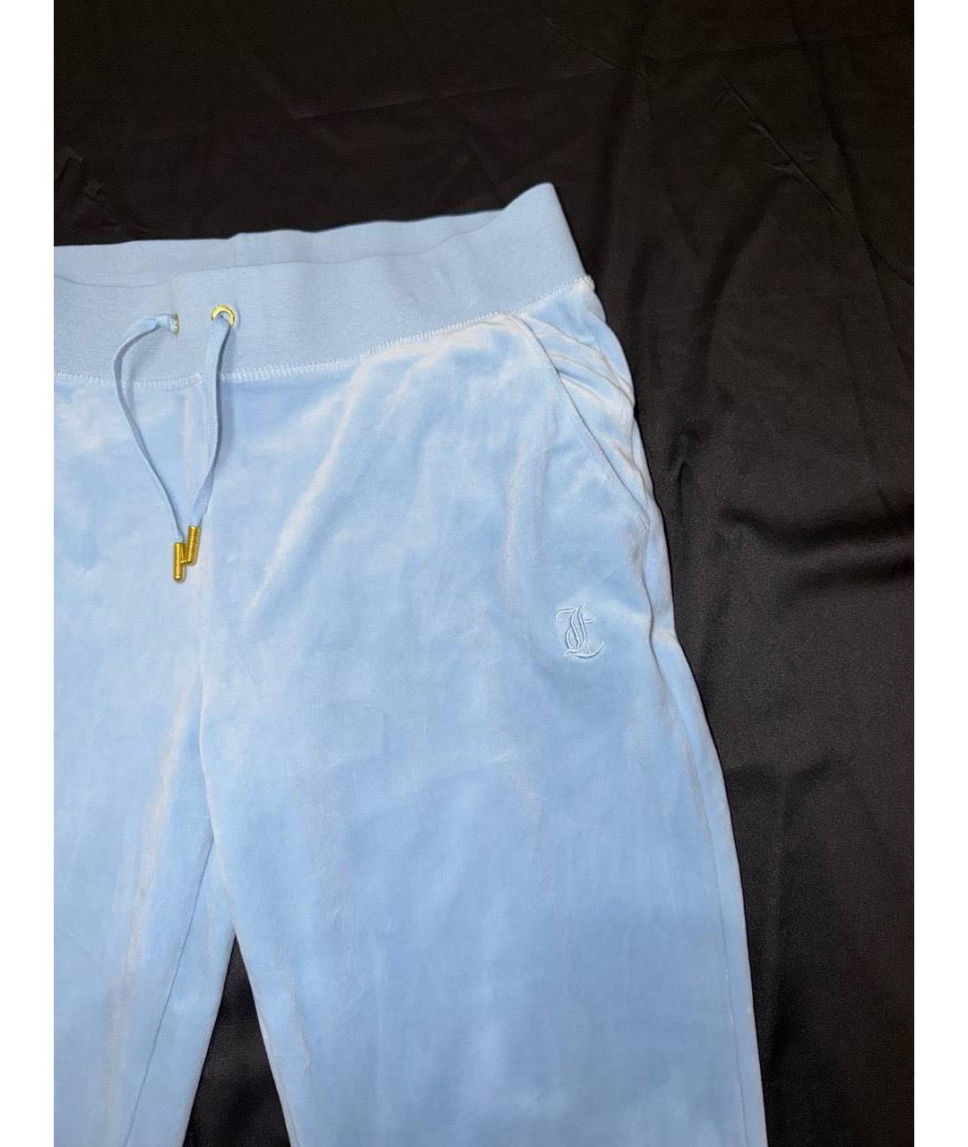 JUICY COUTURE Голубой полиэстеровый костюм с брюками, фото 6