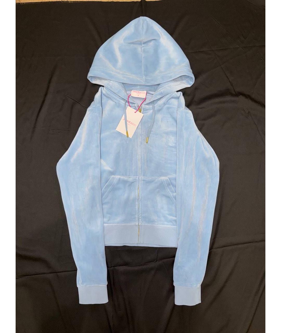 JUICY COUTURE Голубой полиэстеровый костюм с брюками, фото 2