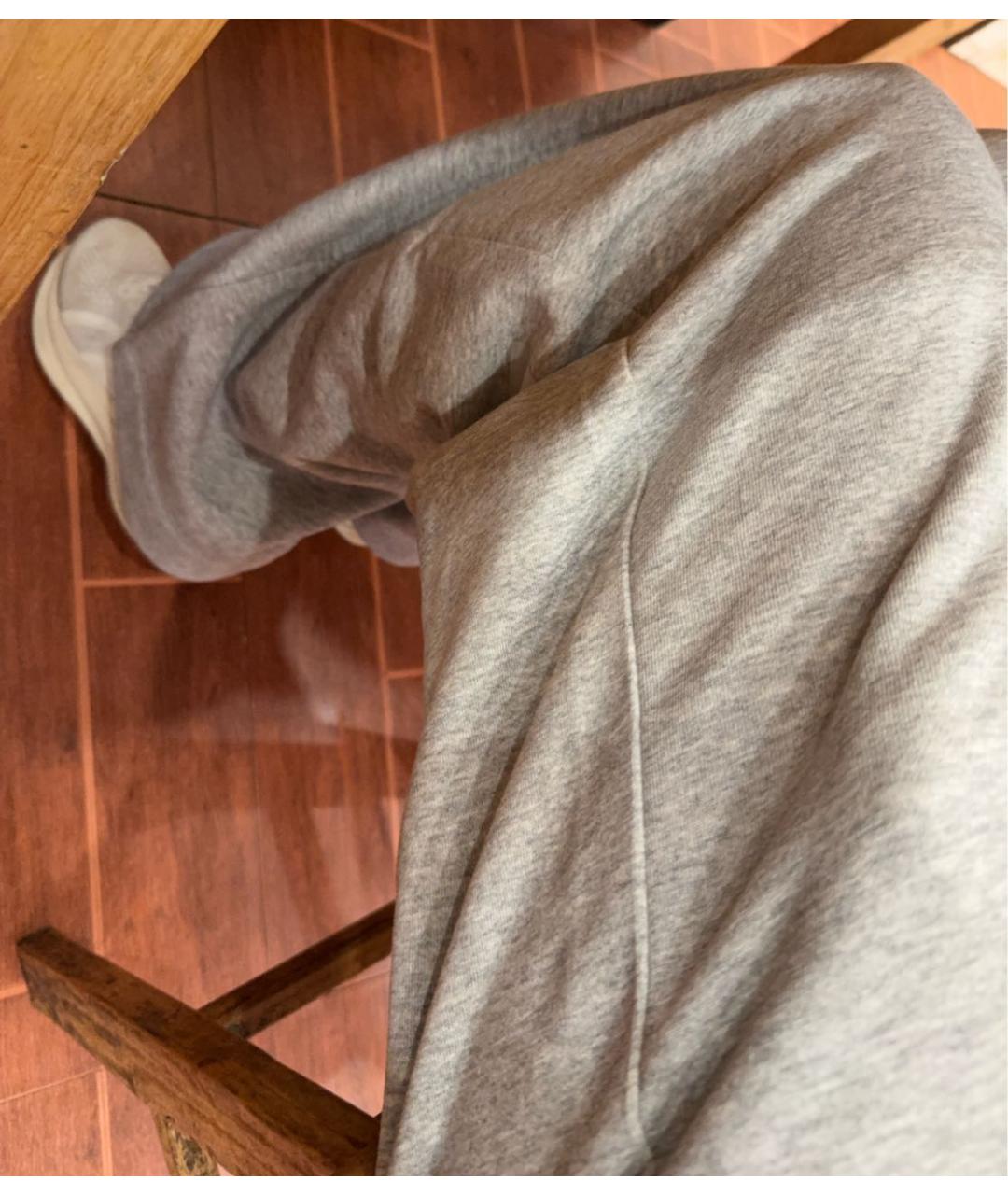 ALO YOGA Серые спортивные брюки и шорты, фото 7