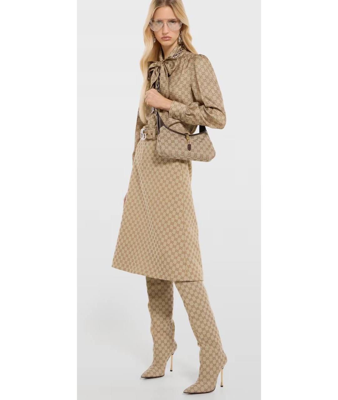 GUCCI Коричневая сумка через плечо, фото 6