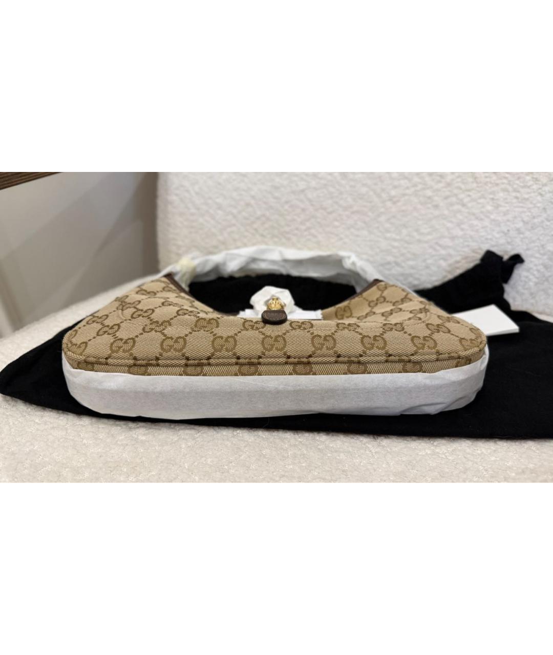 GUCCI Коричневая сумка через плечо, фото 3