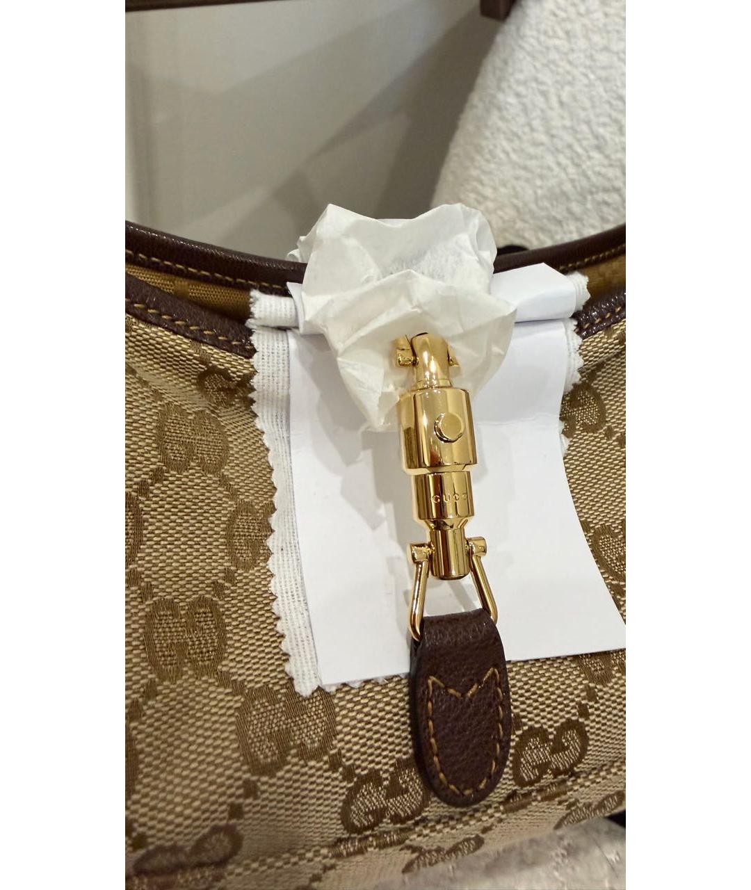 GUCCI Коричневая сумка через плечо, фото 5