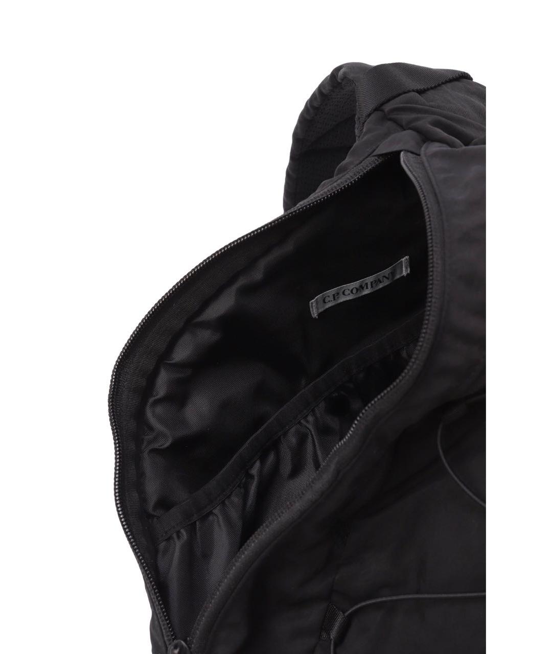 CP COMPANY Черный рюкзак, фото 4