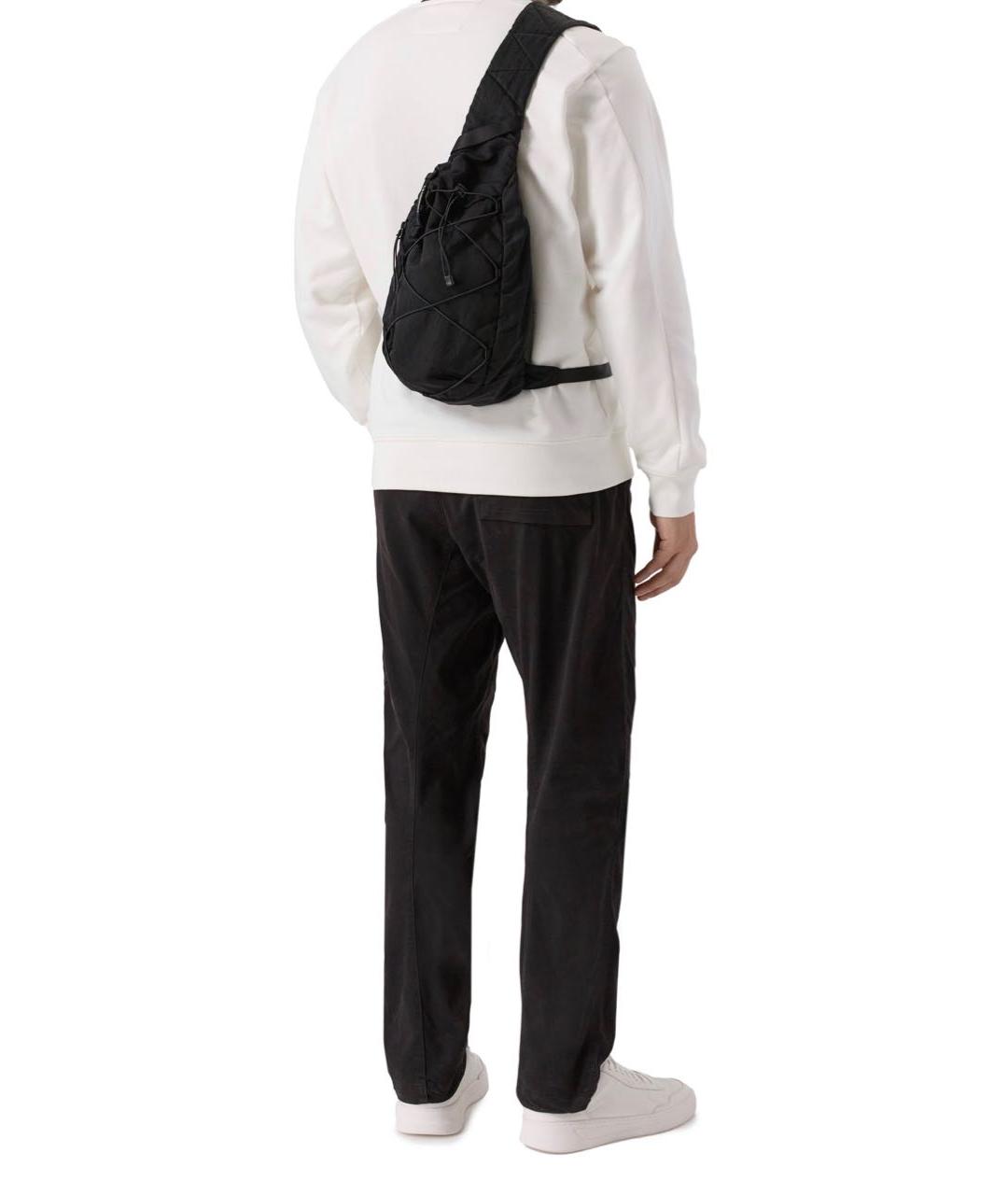 CP COMPANY Черный рюкзак, фото 3