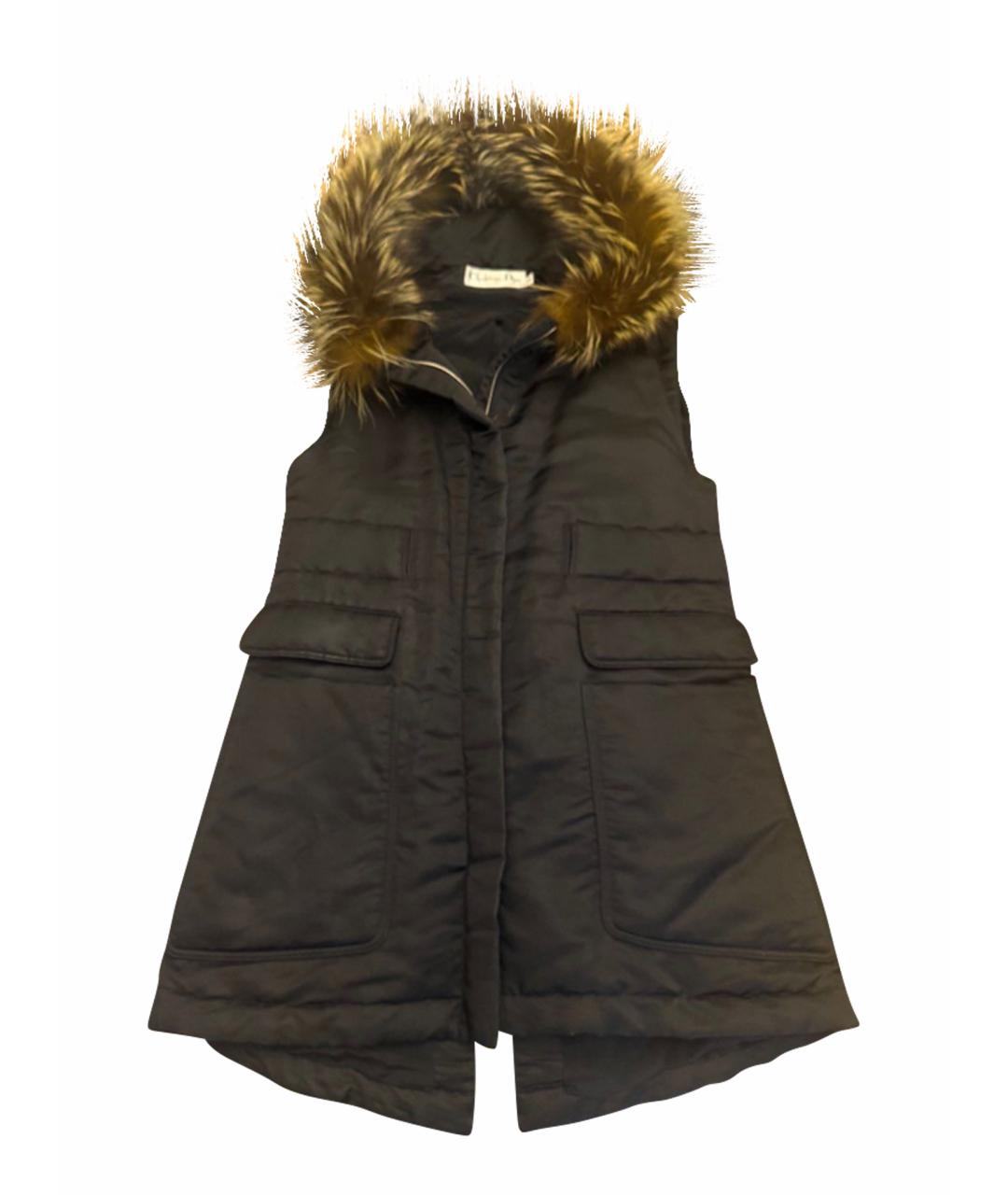 CHRISTIAN DIOR Черный синтетический жилет, фото 1