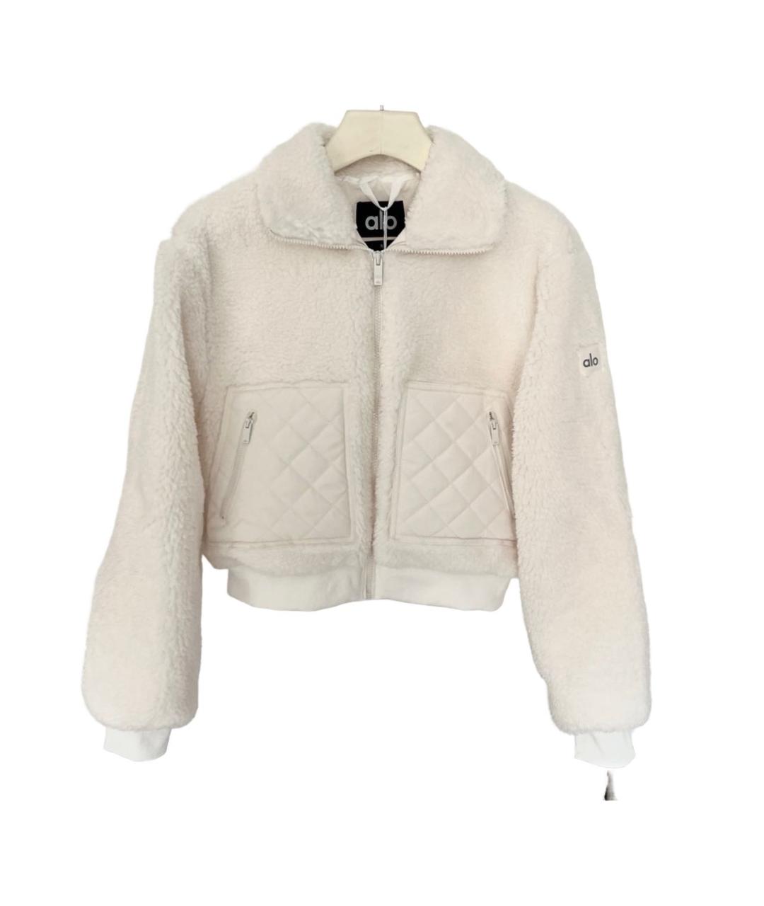ALO YOGA Белая куртка, фото 9