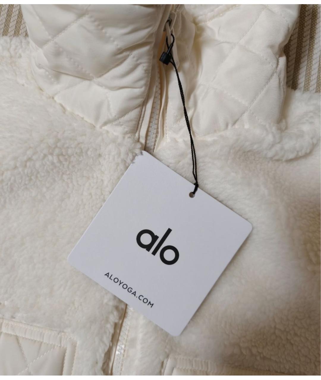 ALO YOGA Белая куртка, фото 5