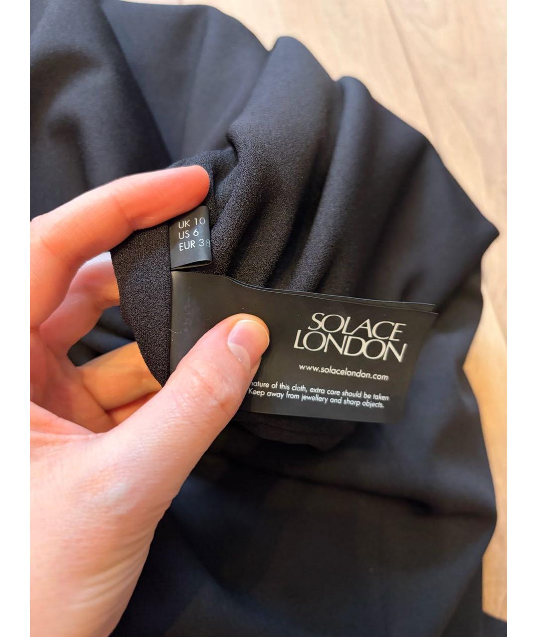 SOLACE LONDON Зеленые вечернее платье, фото 4