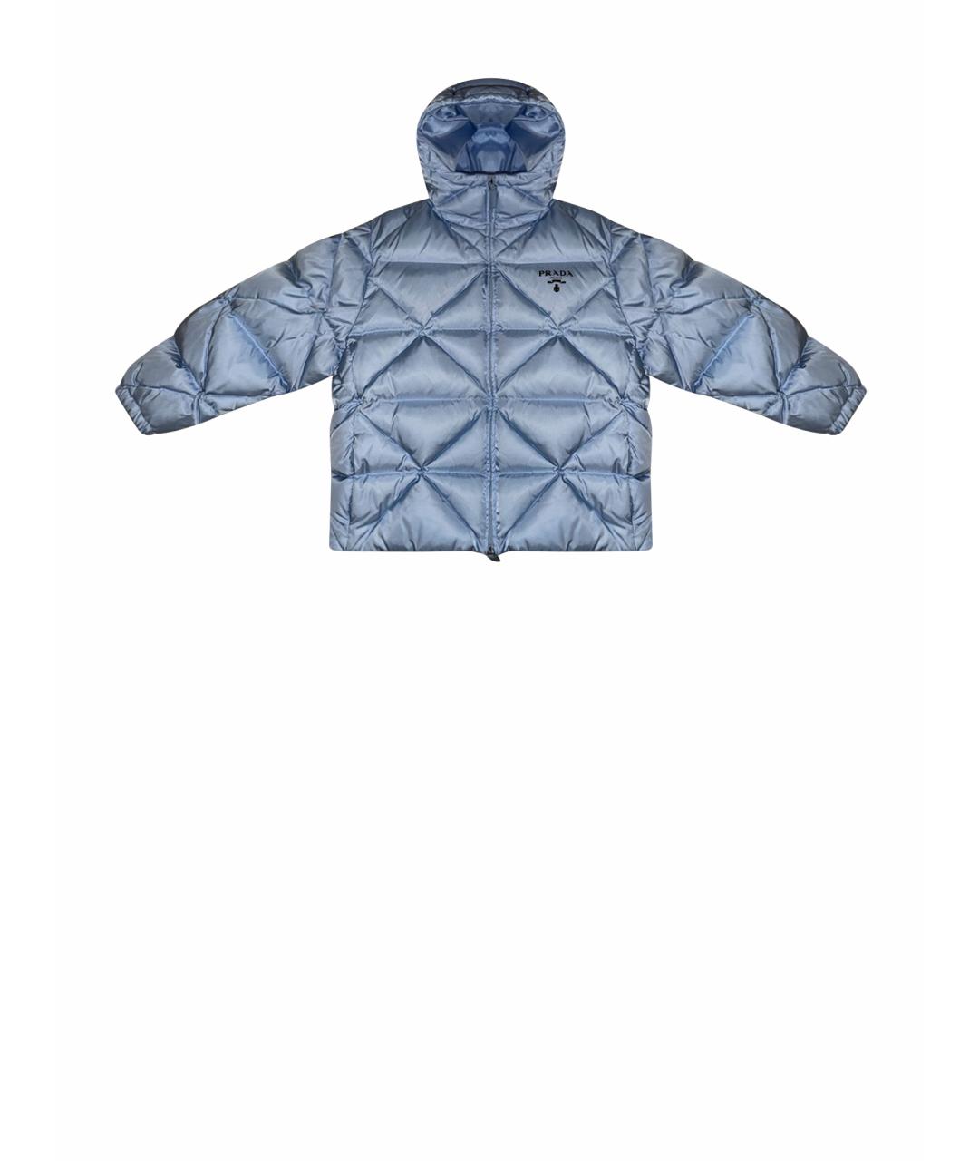 PRADA Голубой пуховик, фото 1