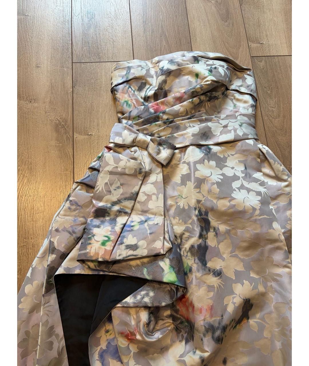 OSCAR DE LA RENTA Мульти вечернее платье, фото 2