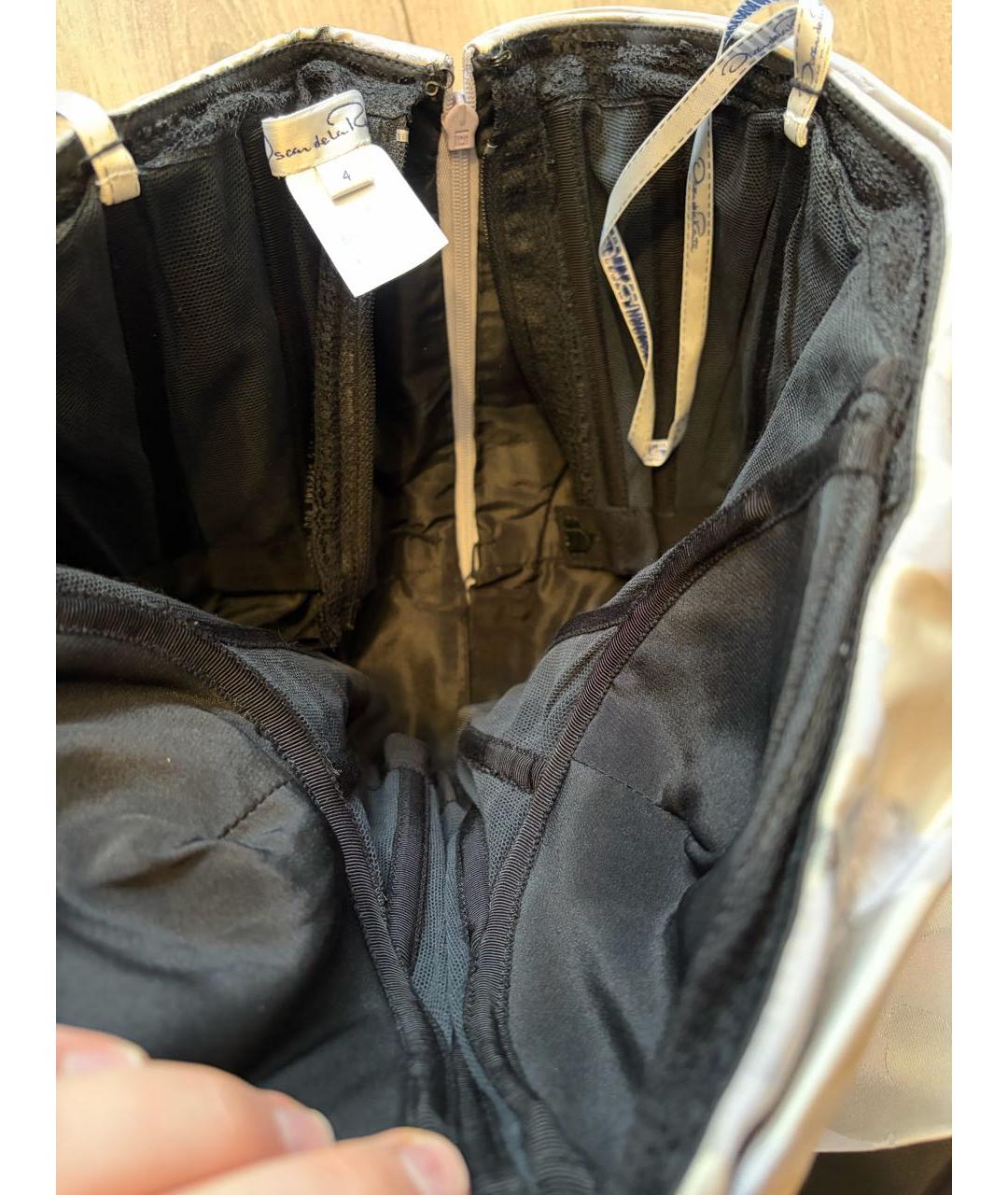 OSCAR DE LA RENTA Мульти вечернее платье, фото 4