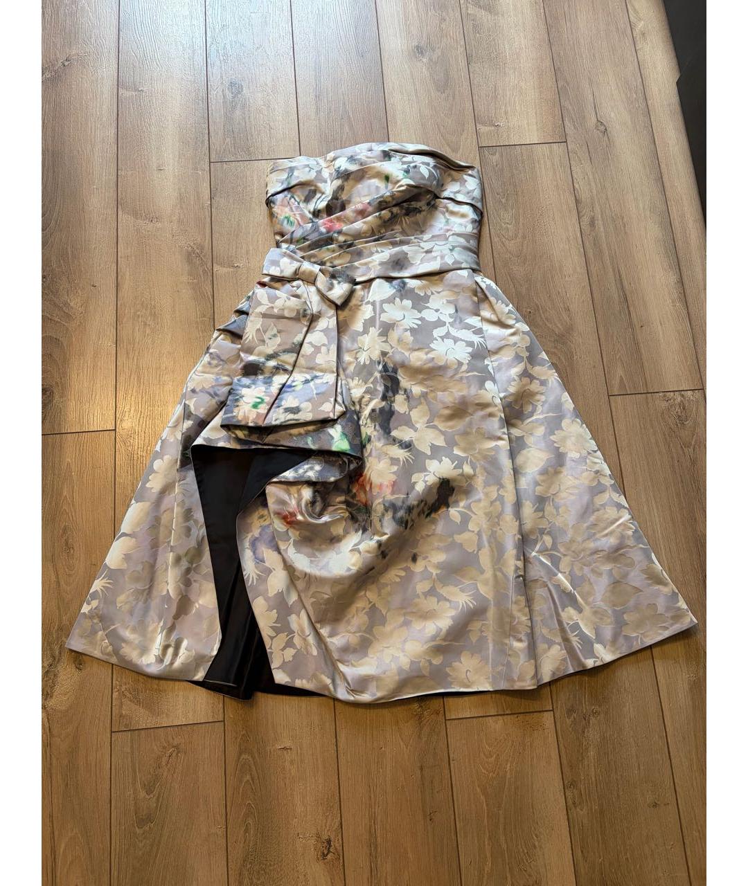 OSCAR DE LA RENTA Мульти вечернее платье, фото 6