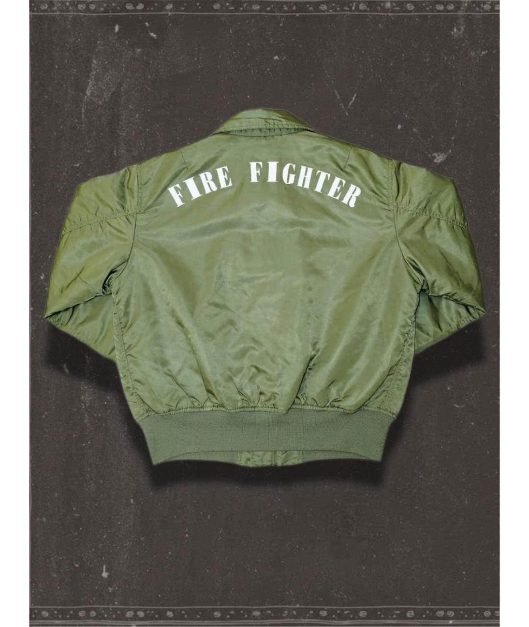 ALPHA INDUSTRIES Зеленая куртка, фото 2