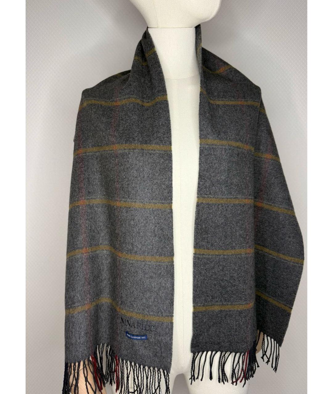 NINA RICCI Мульти кашемировый шарф, фото 2