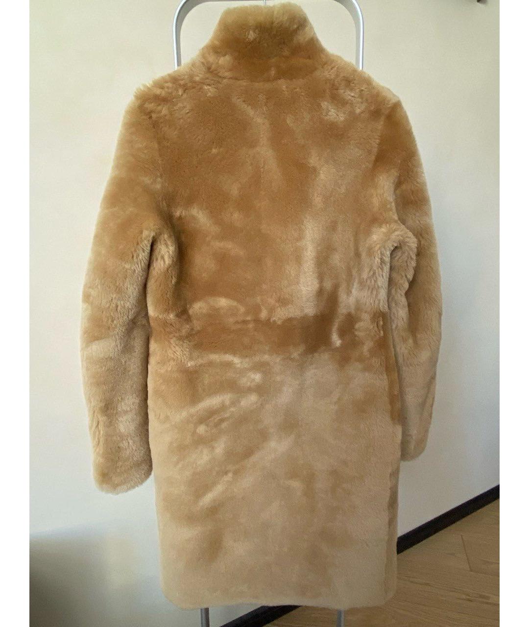 JOSEPH Коричневая меховая дубленка, фото 2