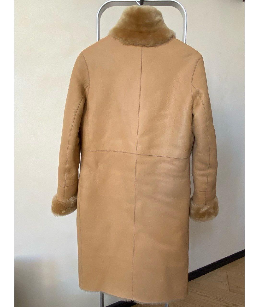 JOSEPH Коричневая меховая дубленка, фото 5