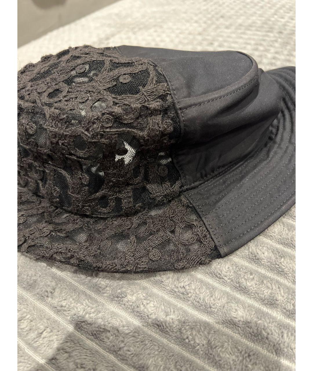 CHRISTIAN DIOR Черная хлопковая кепка/бейсболка, фото 6