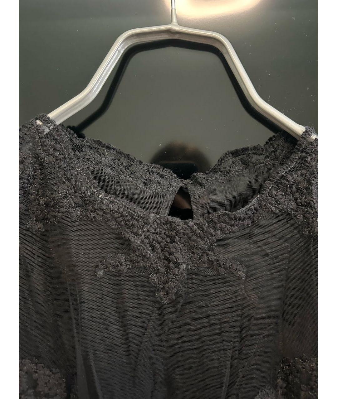 ERMANNO SCERVINO Черное кружевное боди, фото 3