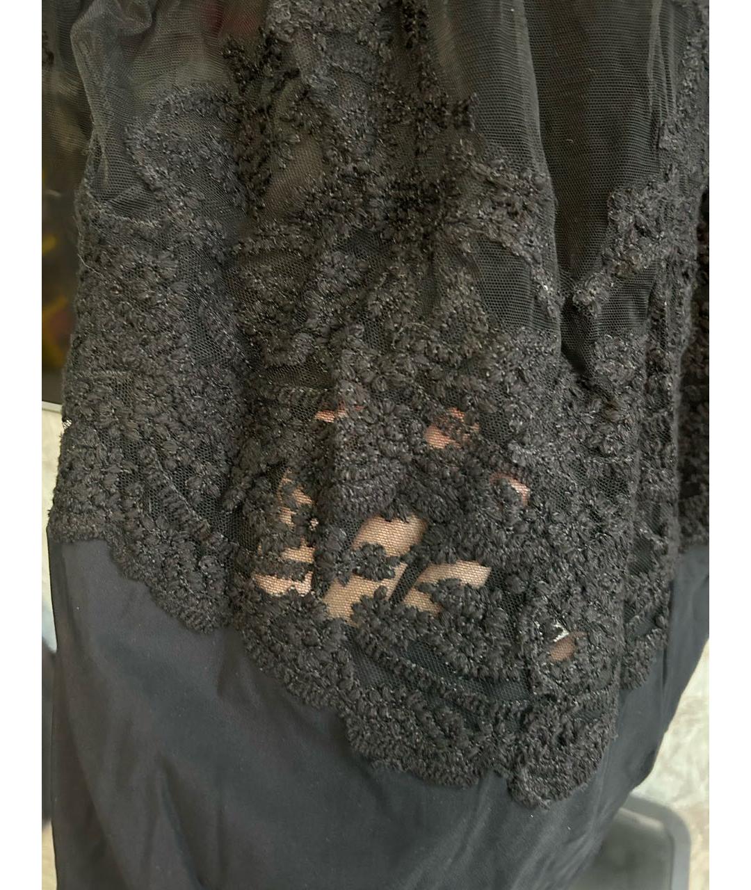 ERMANNO SCERVINO Черное кружевное боди, фото 4