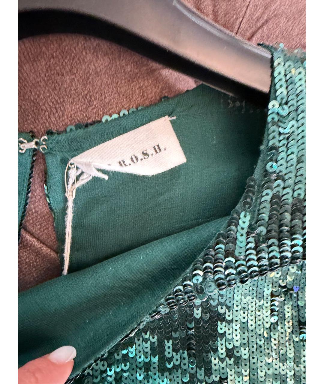 P.A.R.O.S.H. Зеленая блузы, фото 7