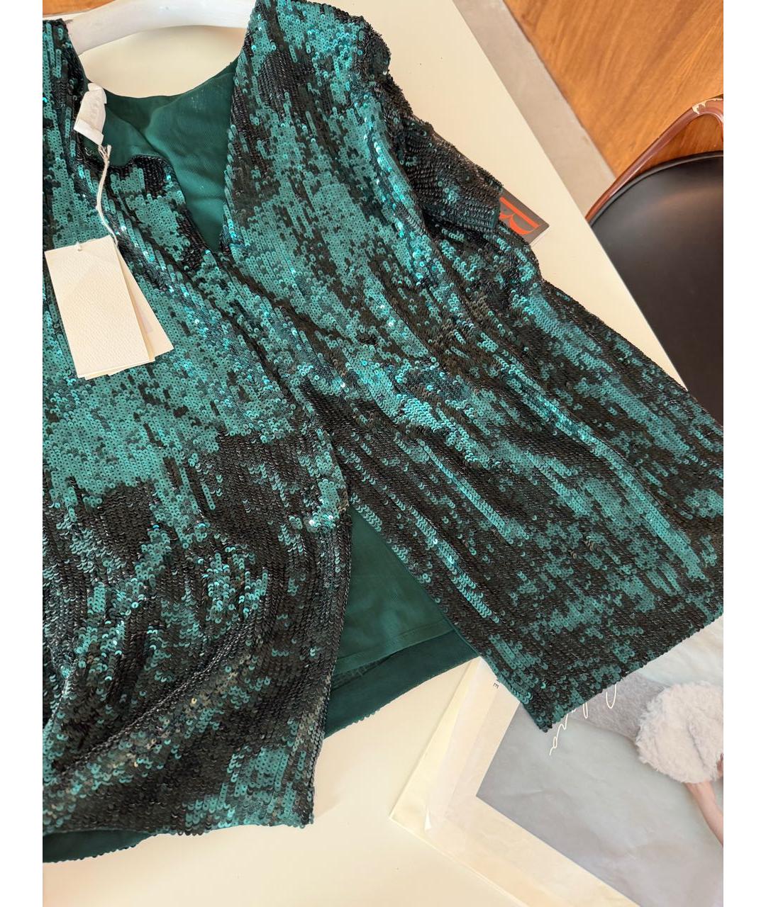 P.A.R.O.S.H. Зеленая блузы, фото 7