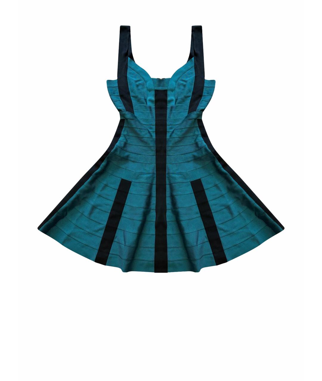 HERVE LEGER Вискозное коктейльное платье, фото 1