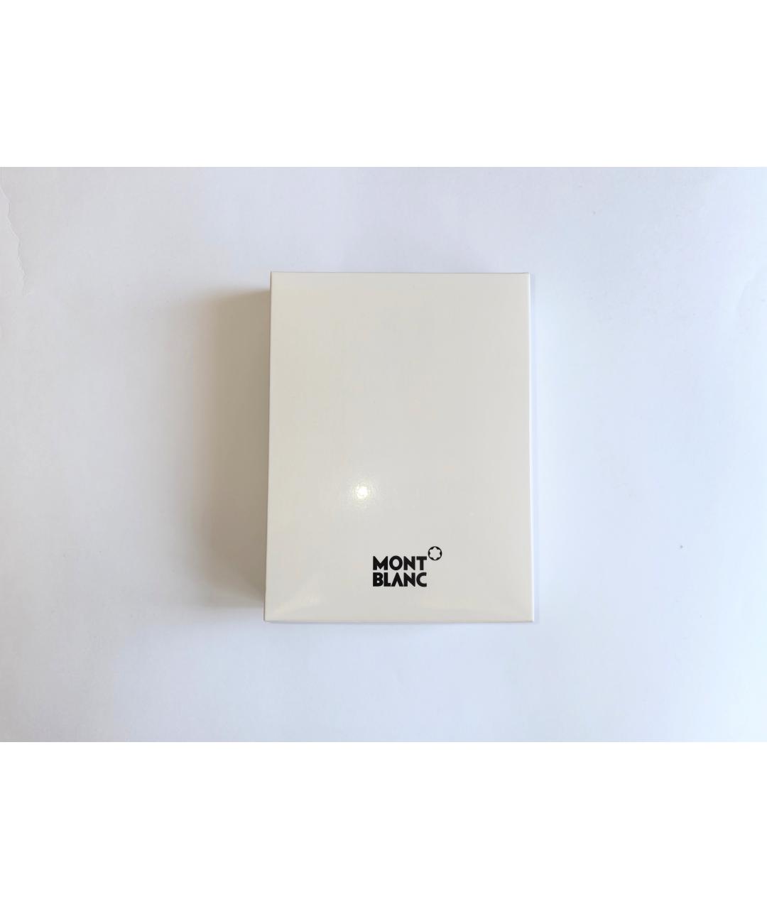 MONTBLANC Черный кожаный кардхолдер, фото 7